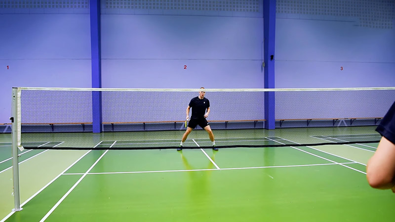 Third Court In Badminton