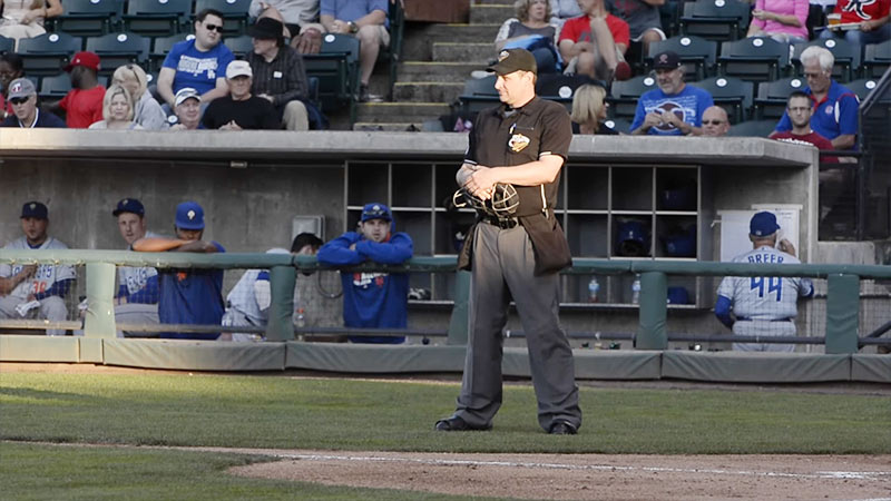 Umpires Wear Suit Jackets