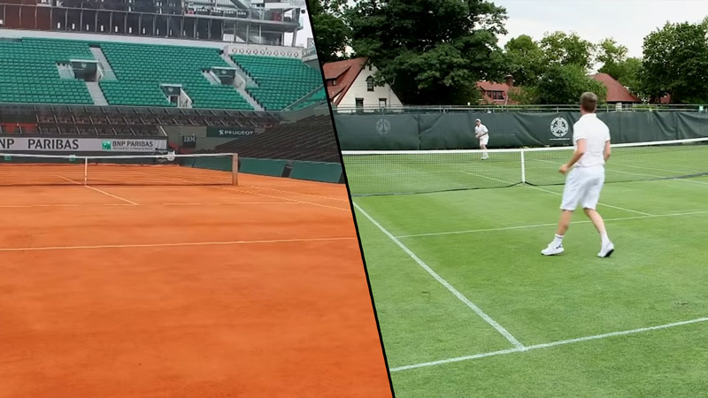 Is A Clay Tennis Court Faster Than Grass