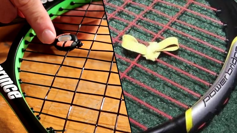 Are Vibration Dampeners Or Rubber Bands Better For Playing Tennis