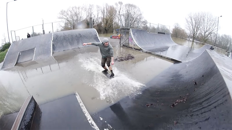 What Is Waterlogging Skateboard
