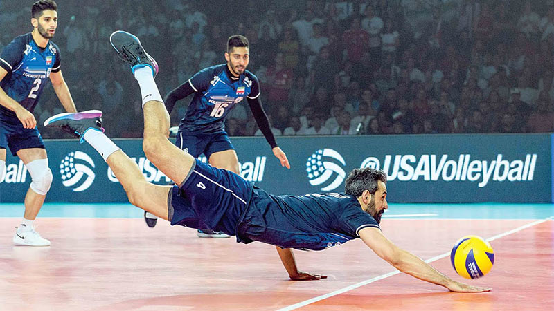 Volleyball Dig