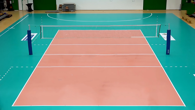 What Size Is A Volleyball Court