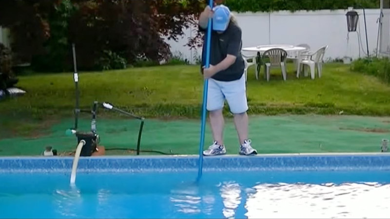 Treatment and Removal of Pool Yellow Stains