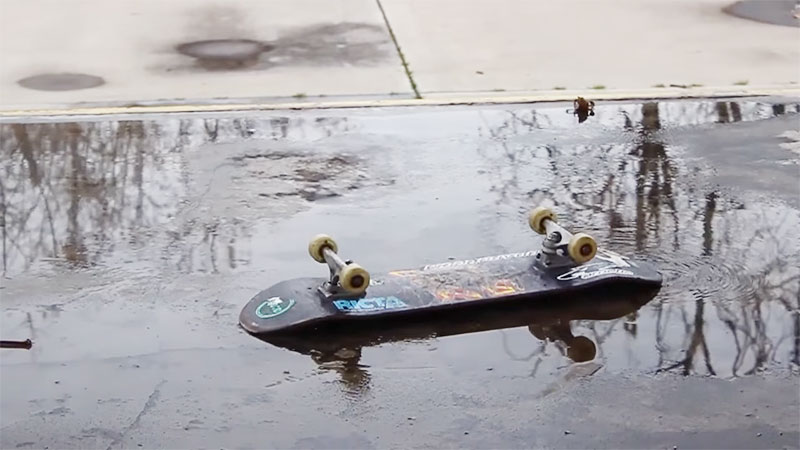 What Happens If Skateboard Gets Wet