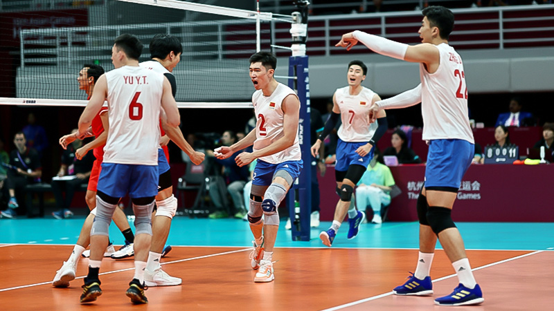 volleyball players choose their numbers