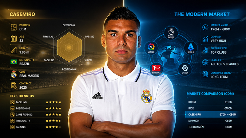Casemiro vs. The Modern Market