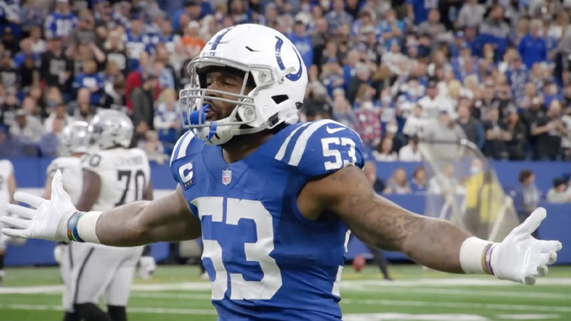 What Are Some Memorable Moments in Darius Leonard's NFL Career as a "Maniac"?