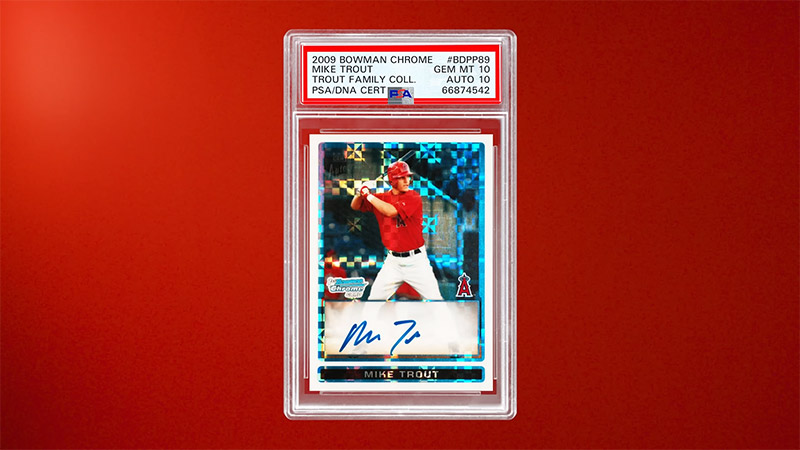 How Much Is A Mike Trout Rookie Card Worth