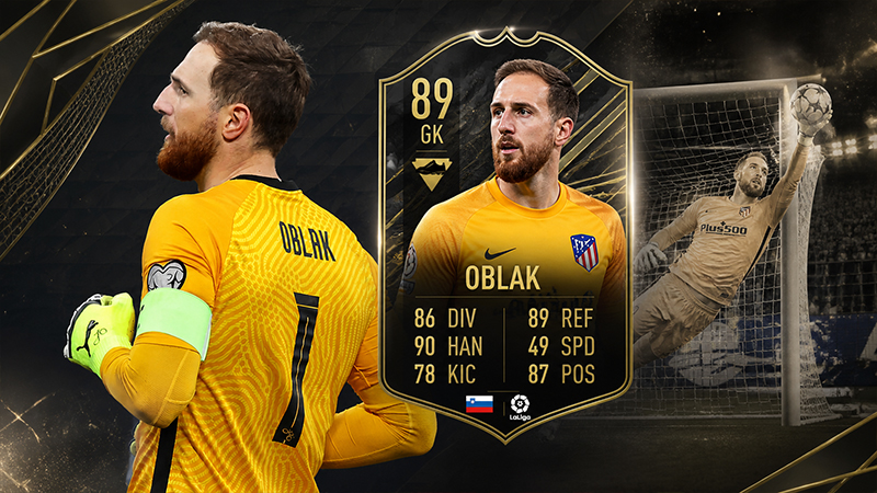 Jan Oblak’s FC 26 Rating