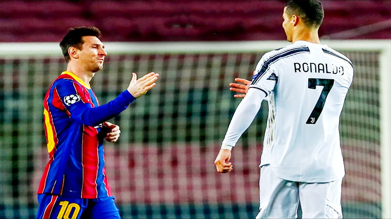 Lionel Messi and Cristiano Ronaldo