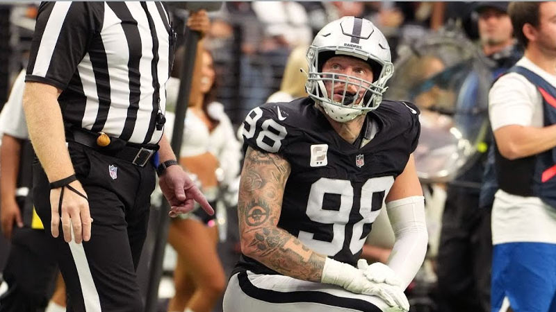 Speed Play in Maxx Crosby's Position as a Defensive End
