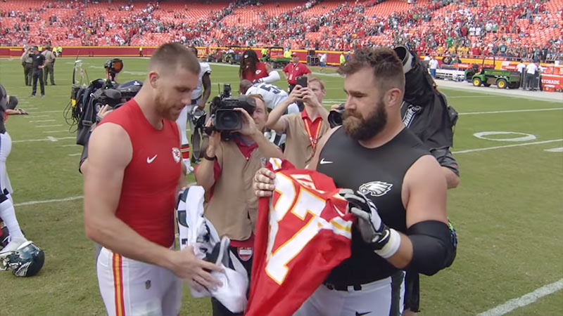 2 Kelce Brothers In The Nfl