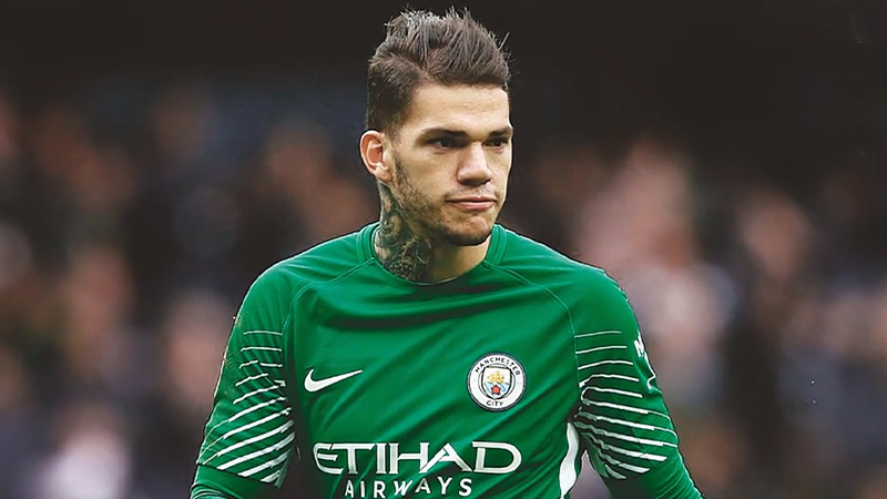 Tattoo On Neck Ederson Manchester City Editorial Stock Photo  Stock Image   Shutterstock