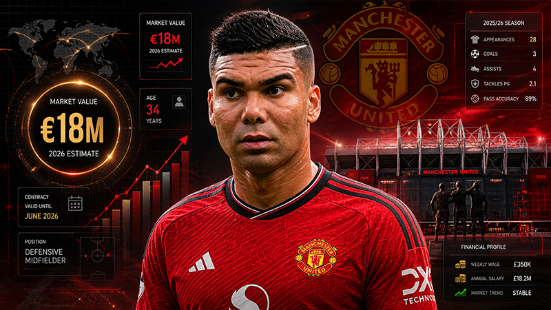 What Is Casemiro’s Market Value