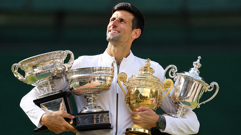 Who Has Won All 4 Grand Slam Titles Twice in One Year