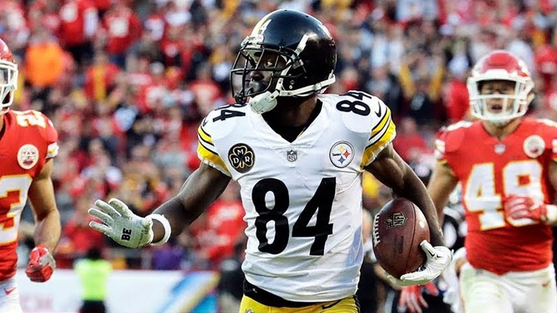 What Evidence Supports Antonio Brown’s Right-Handedness?