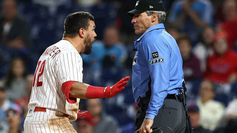 Umpires Say Strike Weird