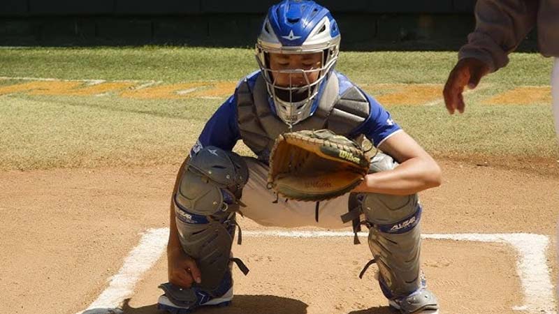 Baseball catcher mitt 