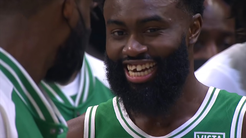 Did Jaylen Brown Chip His Tooth