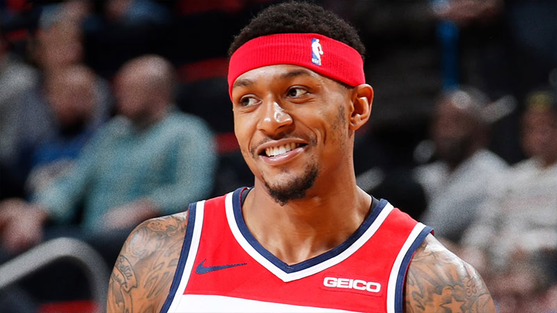 HOW MANY 3S DOES BRADLEY BEAL SHOOT PER GAME