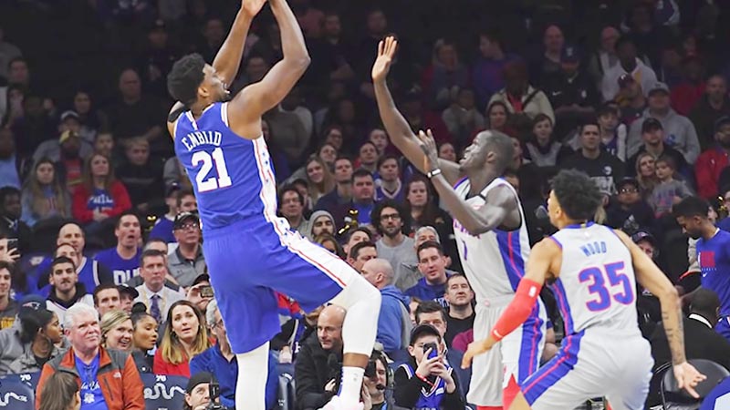 Tall Is Joel Embiid