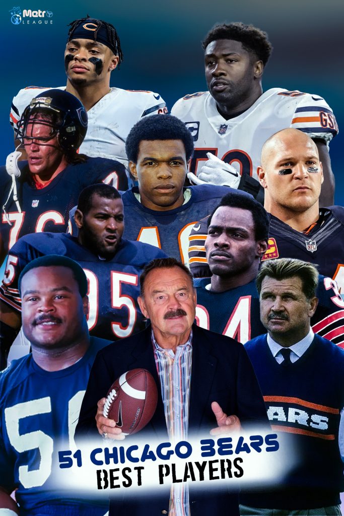 51 Chicago Bears Best Players