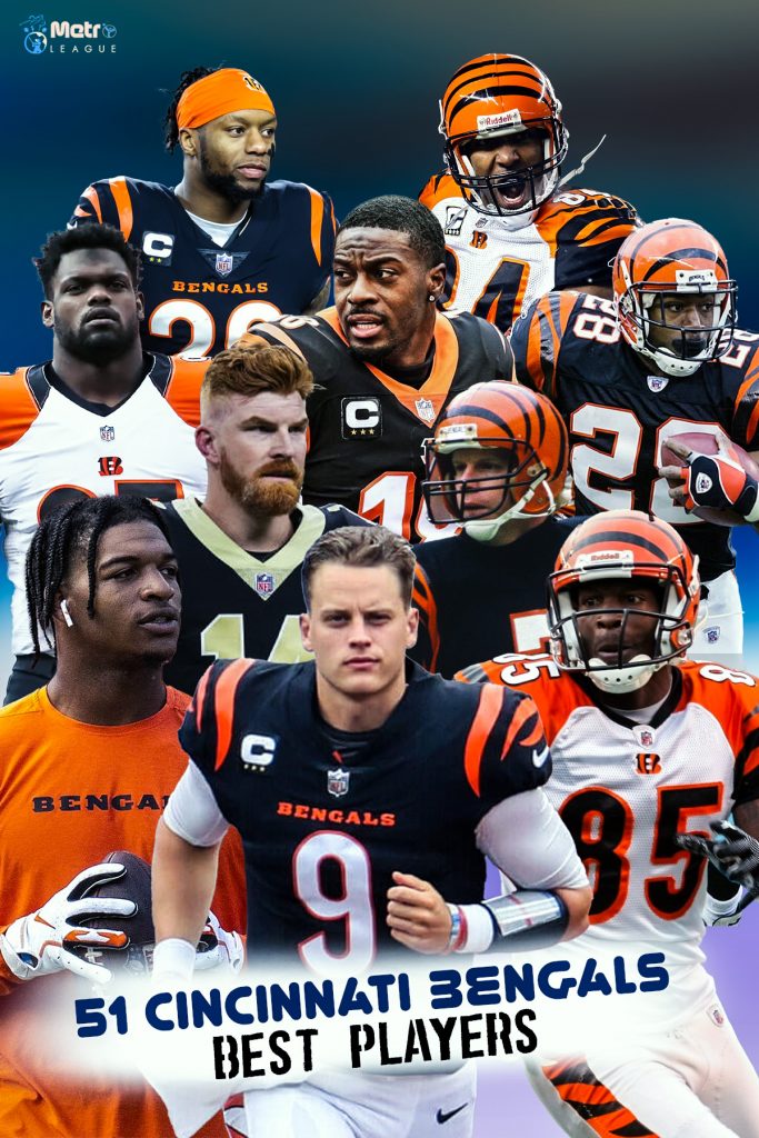 51 Cincinnati Bengals Best Players of All Time Metro League