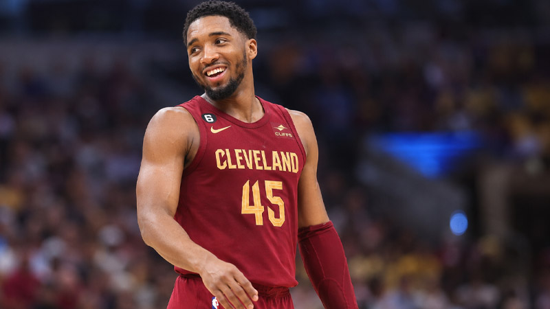 Why Does Donovan Mitchell Look So Happy in Cleveland