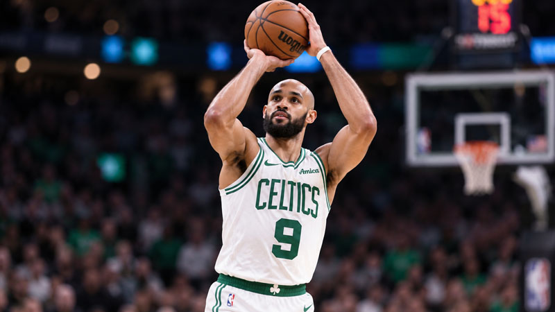 is derrick white a 3 point shooter