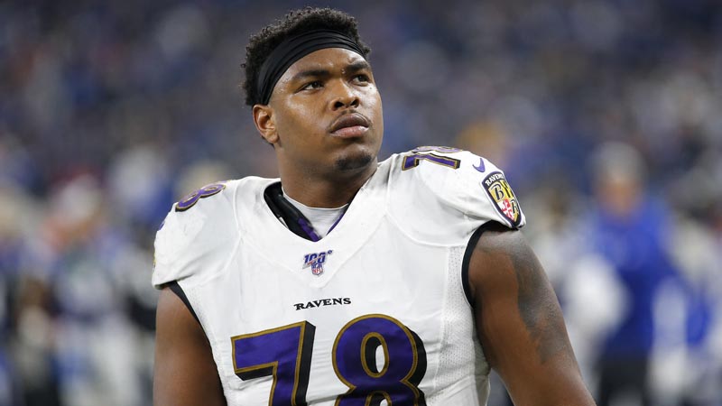 why did orlando brown jr leave the ravens