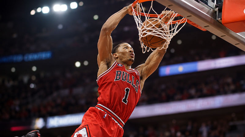 why doesnt derrick rose dunk anymore