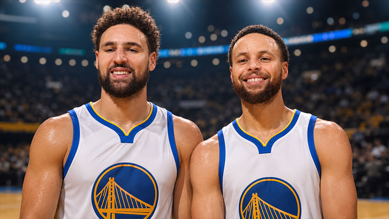 Is Klay Thompson and Stephen Curry Related