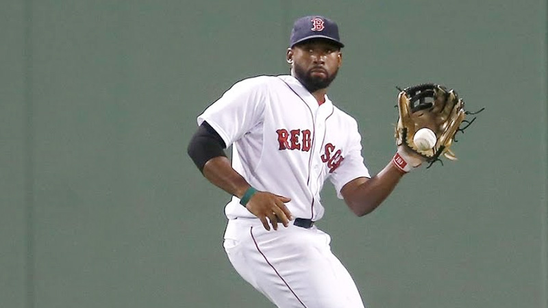 Jackie Bradley Jr Wearing 19