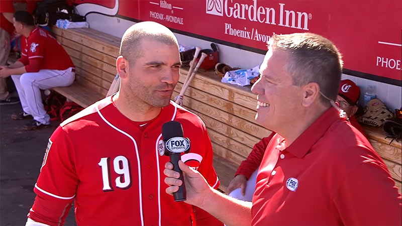 why is joey votto bald