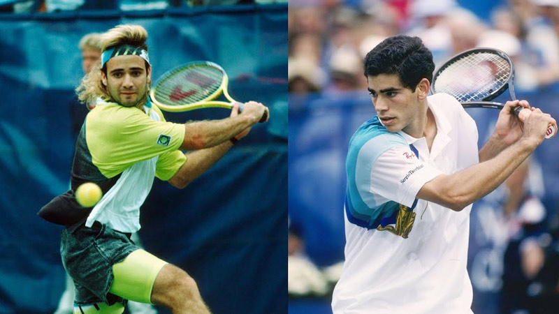 better Andre Agassi vs Pete Sampras