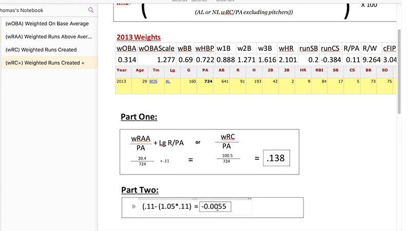 How to Calculate WRC+