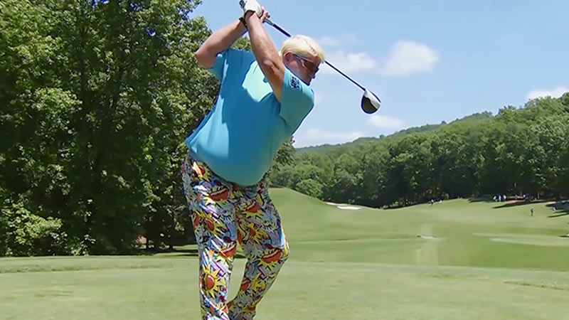 Why did John Daly quit golf