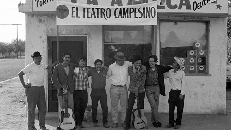 how did luis valdez help cesar chavez