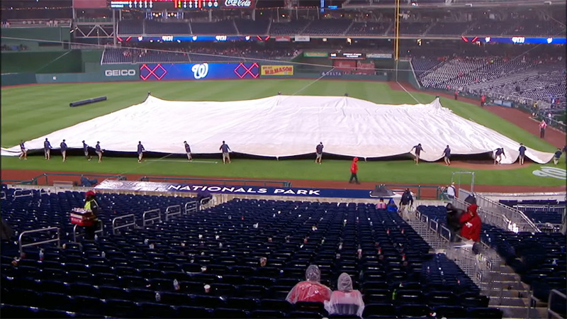 ALCS Game 4 between Astros Yankees underway after delay  KGET 17