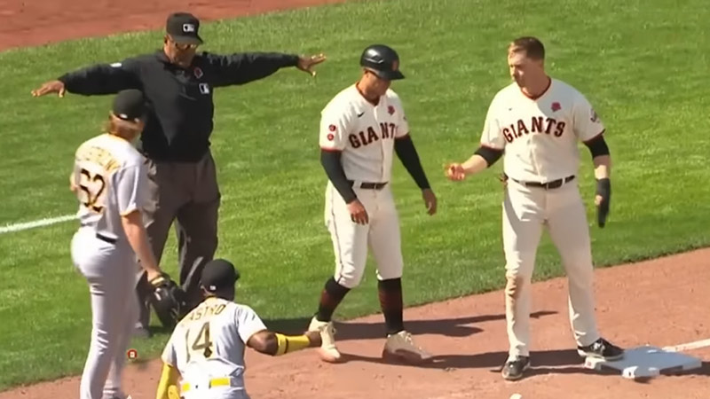 Situations where Baseball Coach Interference Rules Are Applied