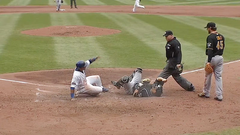 Baseball Collisions at Home Plate Rules