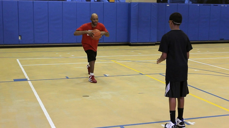Bounce pass