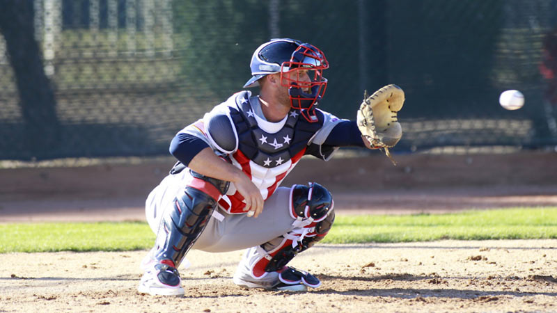 Catcher's Pop-up Drill
