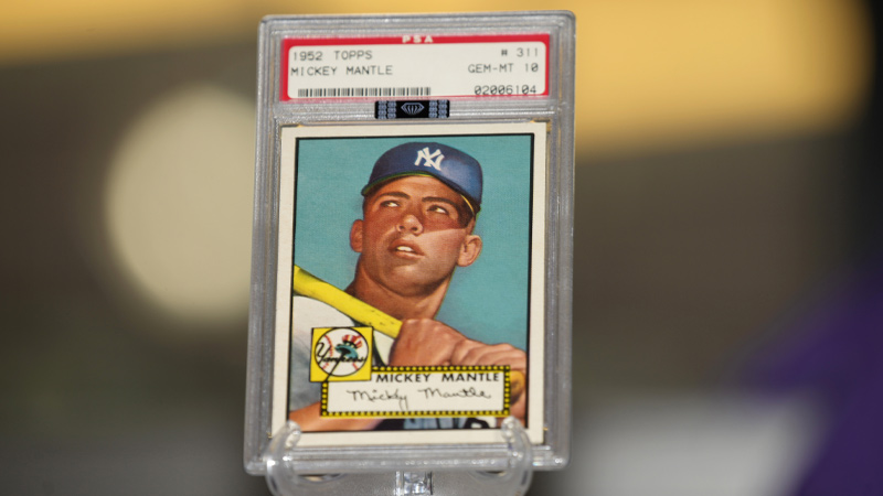Mickey Mantle: 1952 Topps
