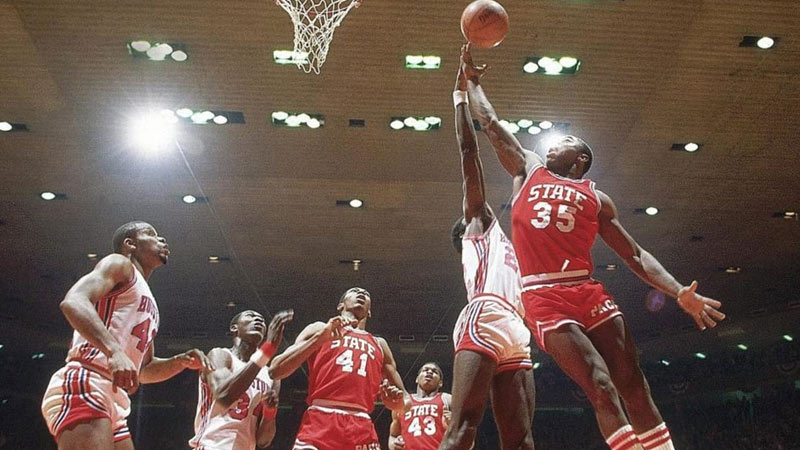 NC State over Houston (1983)