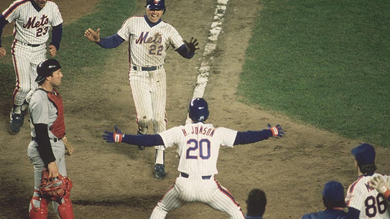 Game 6 of the 1986 World Series: New York Mets vs Boston Red Sox