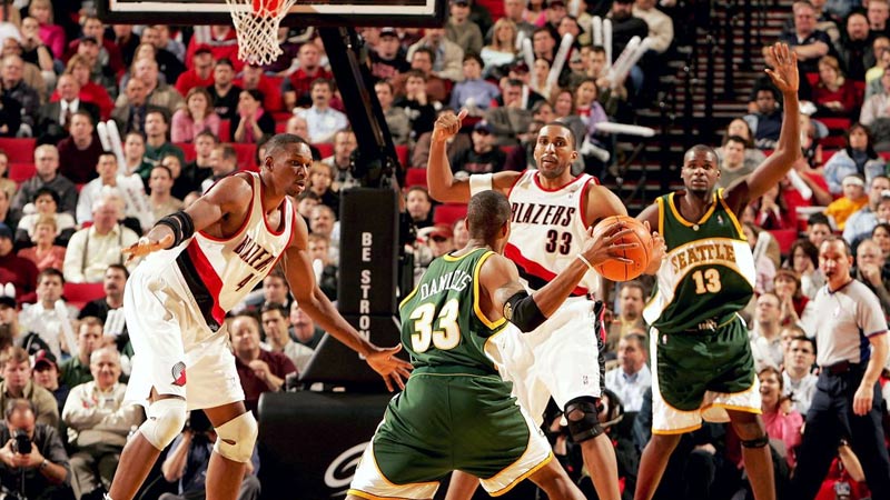 Portland Trail Blazers vs. Seattle SuperSonics