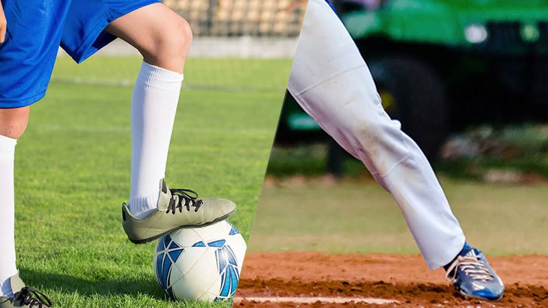 Soccer Cleats vs Baseball Cleats