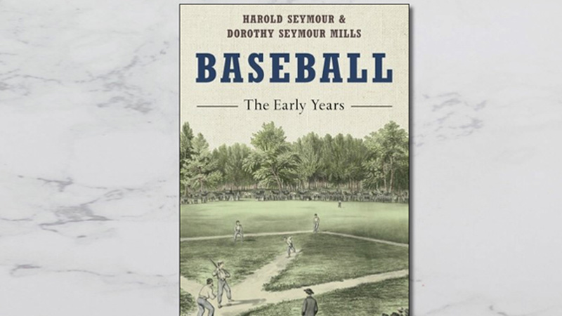 The Early Years baseball book